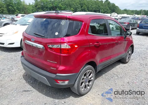 2018 Ford Ecosport Titanium z USA, uszkodzony, nr VIN MAJ6P1WL3JC186846